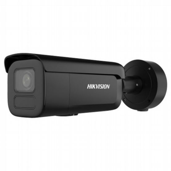 Hikvision DS-2CD2646G2H-IZS(2.8-12mm)eF/O-STDBLACK 4MP Powered by DarkFighter Motorised Varifocal Bullet Network Camera