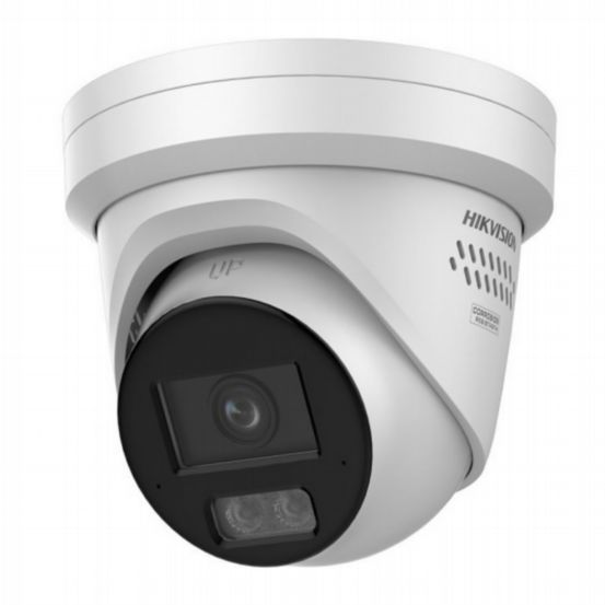 Hikvision DS-2CD2346G3-IZS2UY/SL(2.8/4mm) 4MP AcuSense Motorised Varifocal Turret Camera with Strobe & Audio Alarm