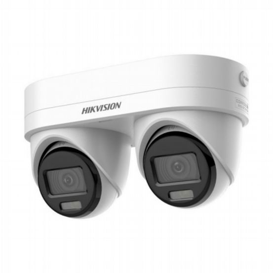 Hikvision DS-2CD2346G3D-IZ2UY/SL(2.8/4mm) 4MP Dual-Lens Fixed Point Zoom Turret Camera