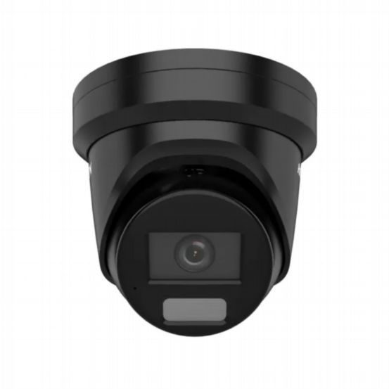 Hikvision DS-2CD2386G2H-IS2U/SL(4mm)(BLK) 8MP AcuSense Strobe Light and Audible Warning Fixed Turret Network Camera