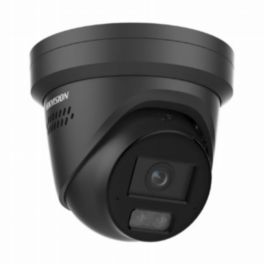 Hikvision CCTV Hikvision DS-2CD2347G3-LIS2UY/SL(4mm)Black 4MP ColorVu Smart Hybrid Light Turret Camera – Black