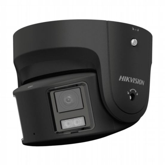 Hikvision DS-2CD2387G2P-LSU/SL(C)(Black) 8MP Panoramic ColorVu Fixed Turret Network Camera