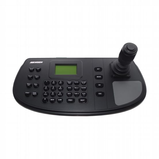 128x64 LED dot matrix screen, PTZ and TV wall control, 4-axis joystick.