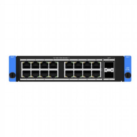Hikvision 16-Port Gigabit + SFP LED Output Board