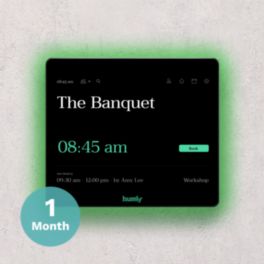Humly  Humly Room Display License – 1 Month
