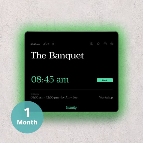 Humly Room Display Integration License – 1 Month