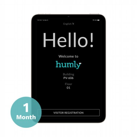 Humly Visitor License – 1 Month