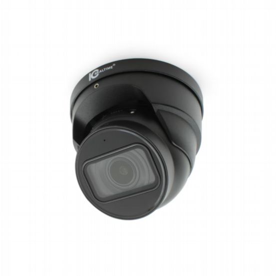 4MP IP Indoor/Outdoor Small Size Starlight Eyeball Dome 2.7mm – 13.5mm Lens (104-27 AOV) 131 Ft IR, POE.