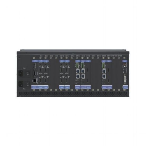 VS-1616DN-EM/STANDALONE 2x2 to 16x16 Modular 4K60 4:2:0 Multi-Format Managed Digital Matrix Switcher