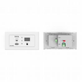Kramer WP-SW2-EN7/EU(W)-80/86 Wall Plate Auto Switch Encoder (EU/UK)