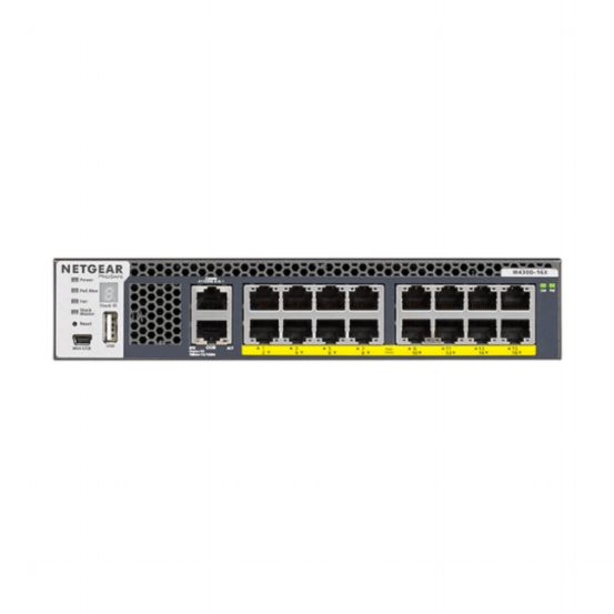 M4300-16X(299W-PSU)/US/EMEA NETGEAR Managed Switch with 8x10GBASET and 8xSFP+ for US and EMEA (Europe  Middle East and Africa) Regions