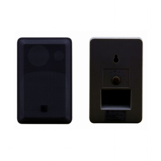GALIL-4-O(PAIR)/BLACK 4-Inch  2-Way On-Wall Speakers - Black