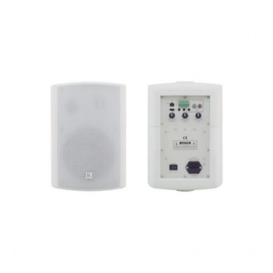 TAVOR-6-O(PAIR)/WHITE 6.5-Inch  On-Wall 2-Way Powered Speaker System - White