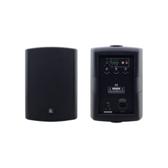 TAVOR-6-O(PAIR)/BLACK 6.5-Inch  On-Wall 2-Way Powered Speaker System - Black