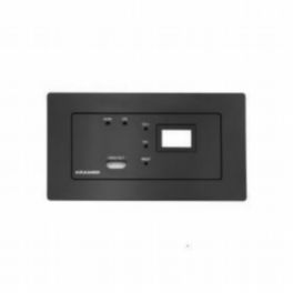 Kramer WP-DEC7/EU-PANEL-SET-80/86(B) WP-DEC7 EU–size 2G Black Panel Set