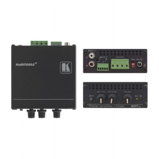 907xl Stereo Power Amplifier/Mixer (40 Watts per Channel)