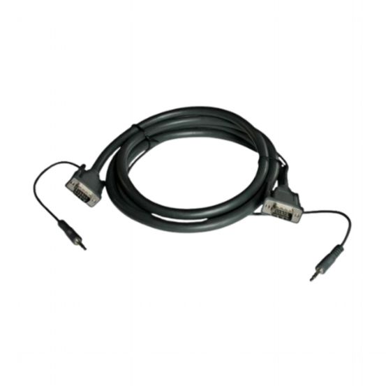 C-GMA/GMA-35 15-pin HD (M) to 15-pin HD (M) & 3.5mm Stereo Audio Cable