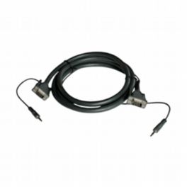 Kramer C-GMA/GMA-50 15-pin HD (M) to 15-pin HD (M) & 3.5mm Stereo Audio Cable