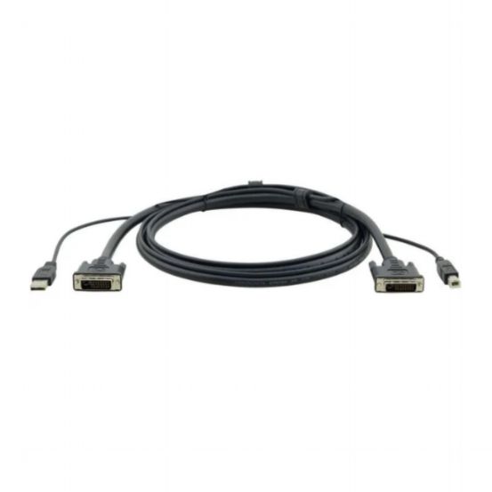 C-KVM/3-6 KVM Cable VGA to DVI-A and USB (A-B)