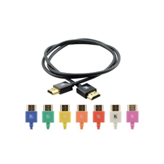 C-HM/HM/PICO/PK-6 Ultra Slim Flexible High-Speed HDMI Cable with Ethernet - Pink