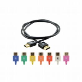 Kramer C-HM/HM/PICO/OR-3 Ultra Slim Flexible High-Speed HDMI Cable with Ethernet - Orange
