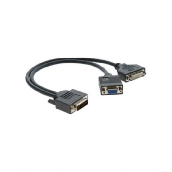 ADC-DM/DF+GF DVI-I (M) to DVI-D (F) & 15-pin HD (F) Adapter Cable
