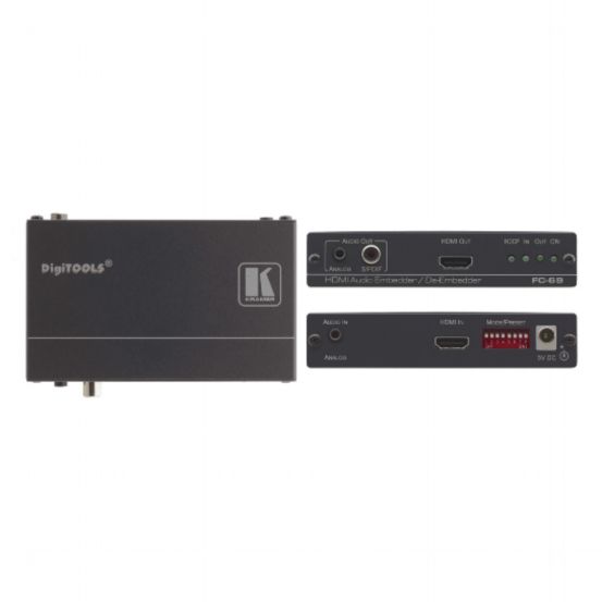 FC-69 4K60 4:2:0 HDMI Audio Embedder/De-Embedder