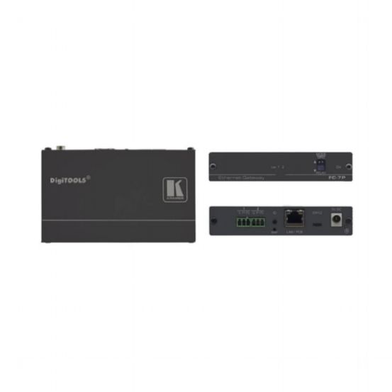 FC-7P 2-Port Multi-Function GPIO/Relay PoE Control Gateway