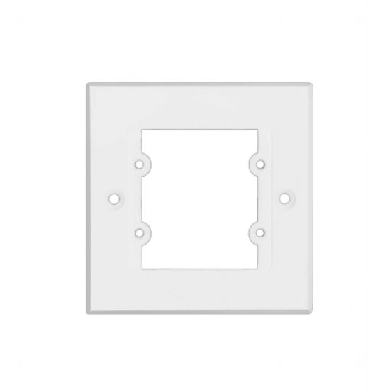 FRAME-1G/EUK(W) UK-86mm Size White Frame for 2 Inserts