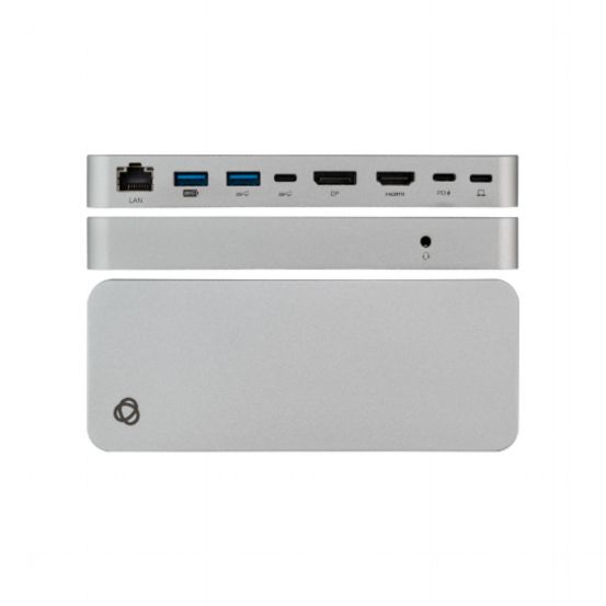 KDOCK-5 Portable Docking station - Adapter USB Type-C to  USB Type-C/HDMI/DP/RJ45/USB/PD/Audio 3.5