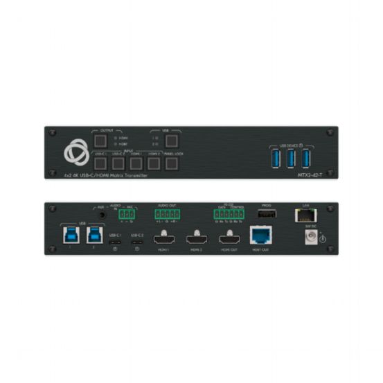 MTX2-42-T 4x2 4K60 USB−C/HDMI Matrix Transmitter