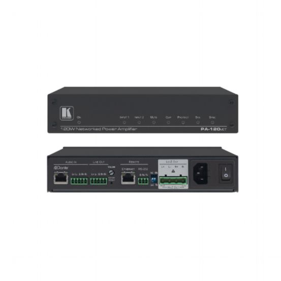 PA-120Net 120W Networked Power Amplifier