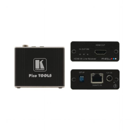 PT-872xr 4K HDR HDMI Compact PoC Receiver over Long-Reach DGKat 2.0