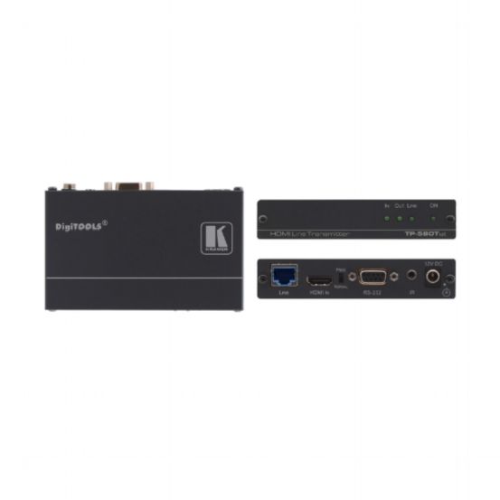 TP-580Rxr 4K60 4:2:0 HDMI HDCP 2.2 Receiver with RS-232 & IR over Extended-Reach HDBaseT