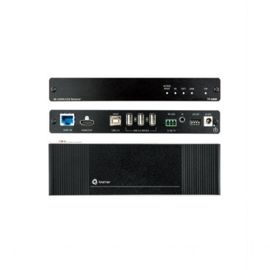 TP-590R 4K60 4:2:0 HDMI Receiver with USB  RS-232  & IR over Long-Reach HDBaseT 2.0