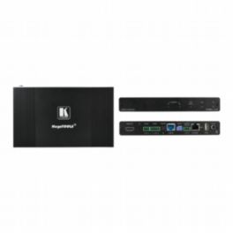 Kramer TP-594Rxr 4K HDR HDMI Receiver with Ethernet  RS-232  IR  ARC & Stereo Audio Routing over PoE Extended-Reach HDBaseT 2.0