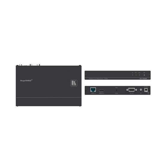 4K 60Hz HDMI RS-232 IR over HDBaseT Receiver with POE 12v RK-T2B, KE-TP ...