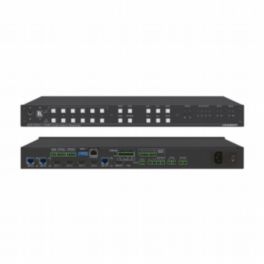 Kramer VS-622DT All-in-One Presentation System with 6x2 4K60 4:2:0 HDMI/HDBaseT Matrix Switching  Control Gateway  PoE  Power Amplifier & Maestro Room Automation