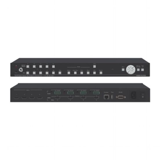 VSM-4x4A 4x4 Seamless AV Matrix Switcher/Multi-Scaler