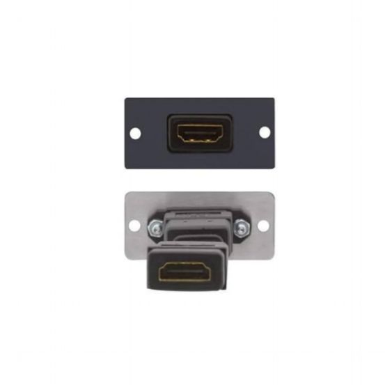 W-H(W-HDMI)(W) W-HDMI Wall Plate Insert - White