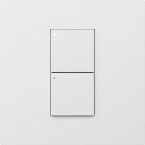 Lutron RadioRA 3 Intensity 2-Button Tree Keypad – Arctic White