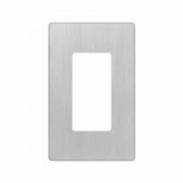 Lutron  Lutron Claro 1 Gang Faceplate – Stainless Steel
