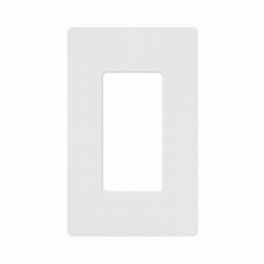 Lutron  Lutron Claro 1 Gang Faceplate – White