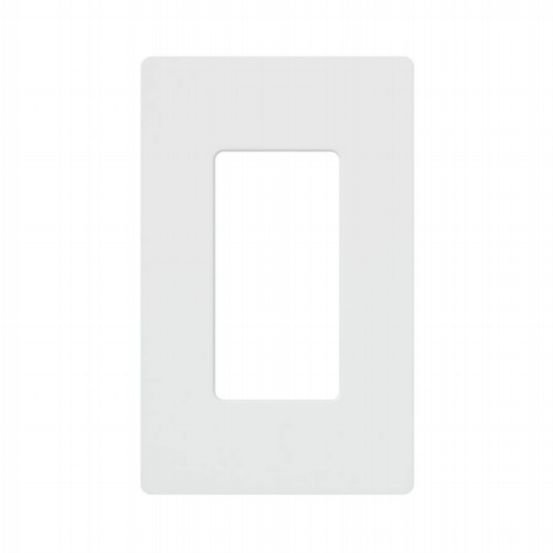 Lutron Claro 1 Gang Faceplate – White