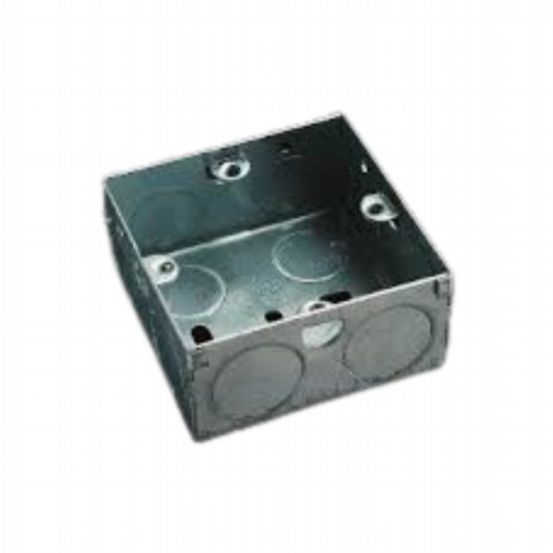 Lutron UK Style Square Metal Wallbox