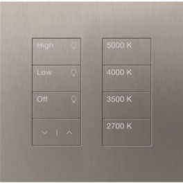 Lutron  Palladiom Keypad. USA Style 3 Button Raise/Lower with Predefined Engraving