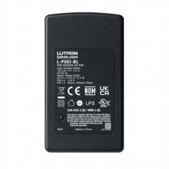 Lutron Power over Ethernet Injector - International