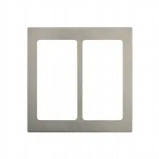 Lutron Pico Wireless Faceplate – Double Opening (2-Column) – Satin Nickel