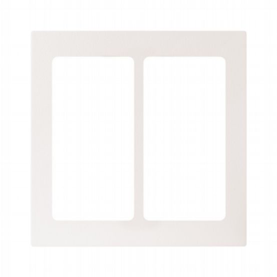 Lutron Pico Wireless Faceplate – Double Opening (2-Column) – Arctic White
