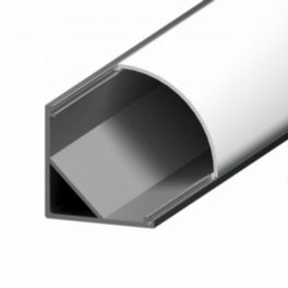 Lutron  Lutron Lumaris Large 45 Degree Surface Mount Aluminium Extrusion